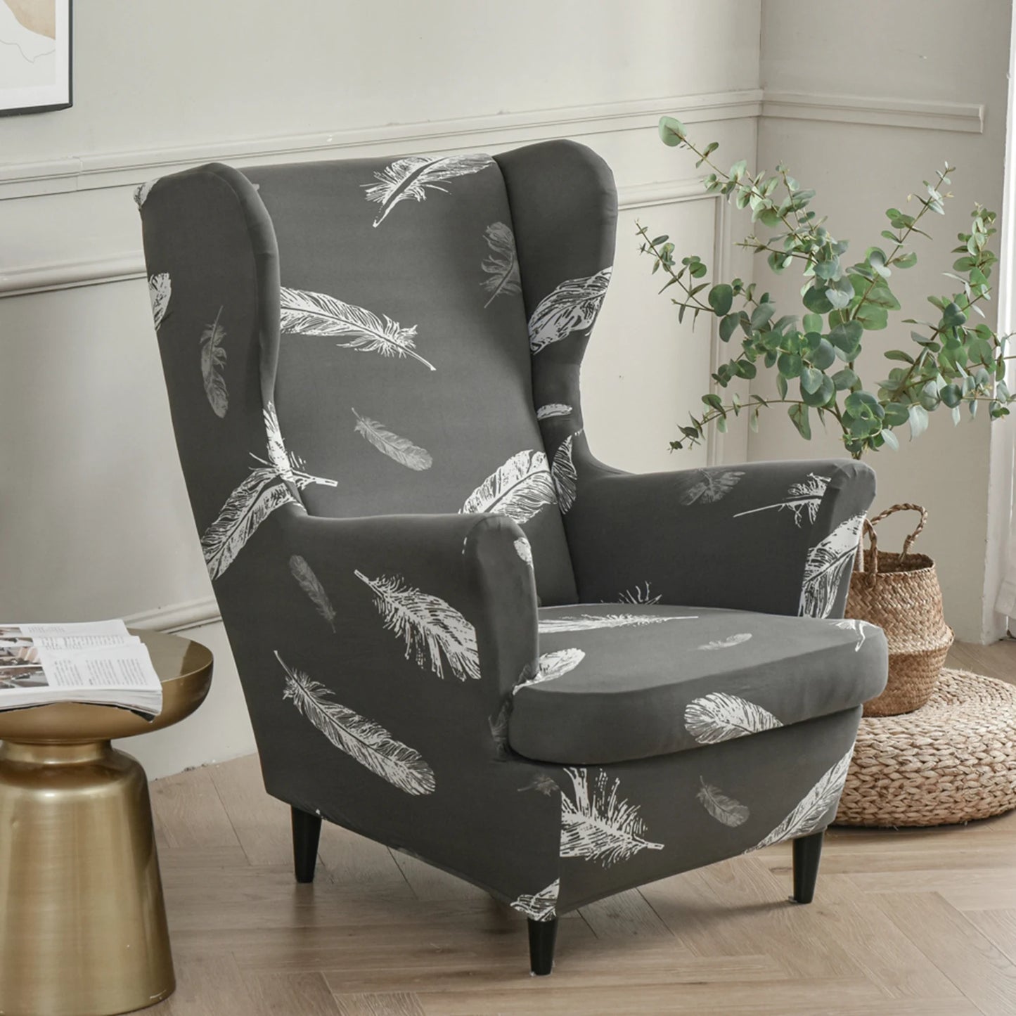 Wing Chair   Removable Slipcovers