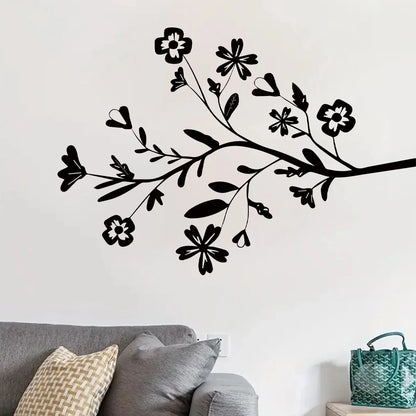 Plum Peach Blossom Wall Stickers