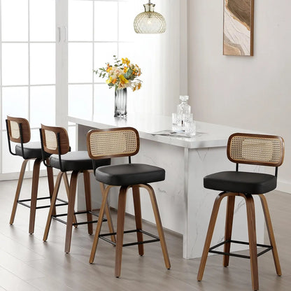 Swivel Bar Stools Set of 4