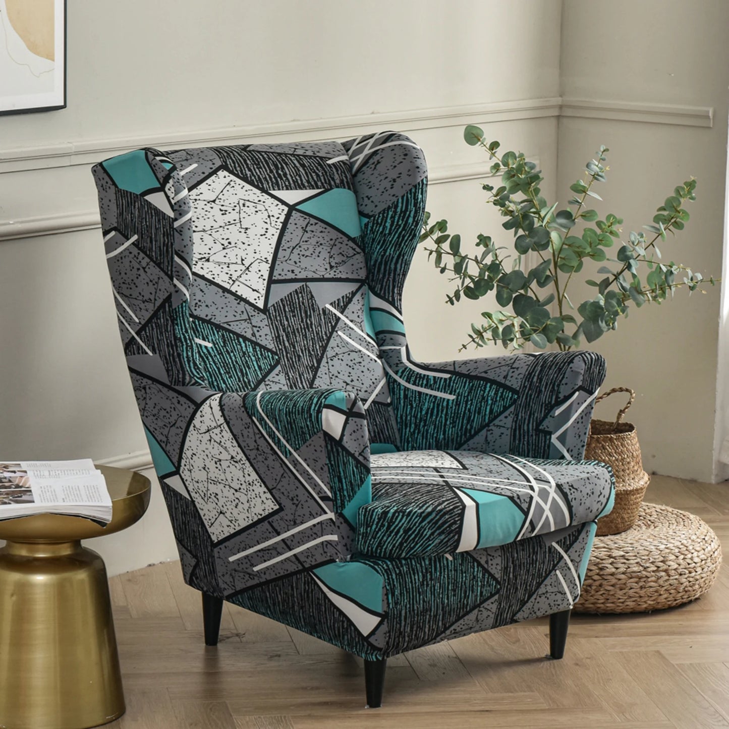 Wing Chair   Removable Slipcovers