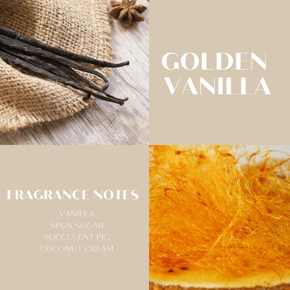 Golden Vanilla Candle
