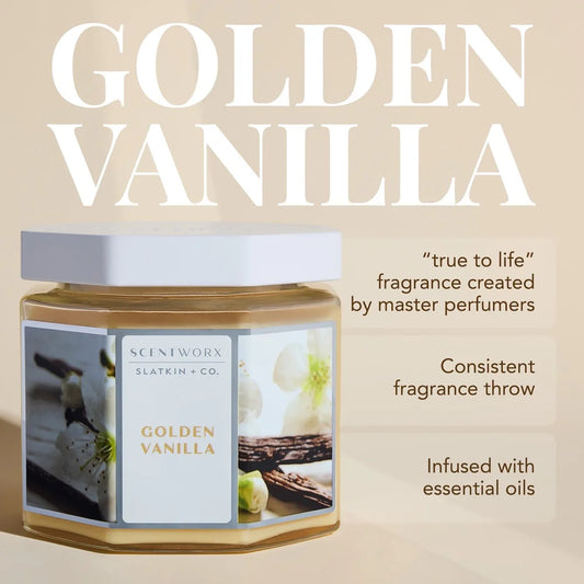 Golden Vanilla Candle