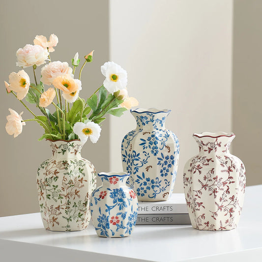 New Blue and White Porcelain Vase