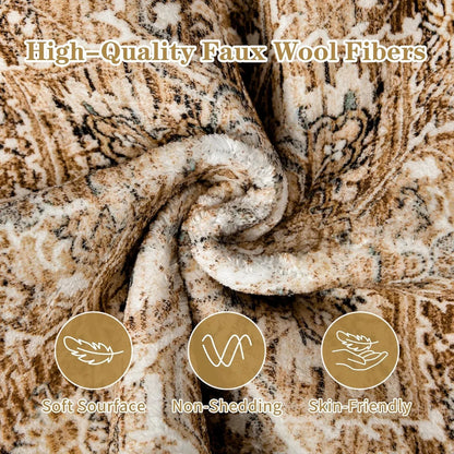 Faux Cashmere  Area Rugs
