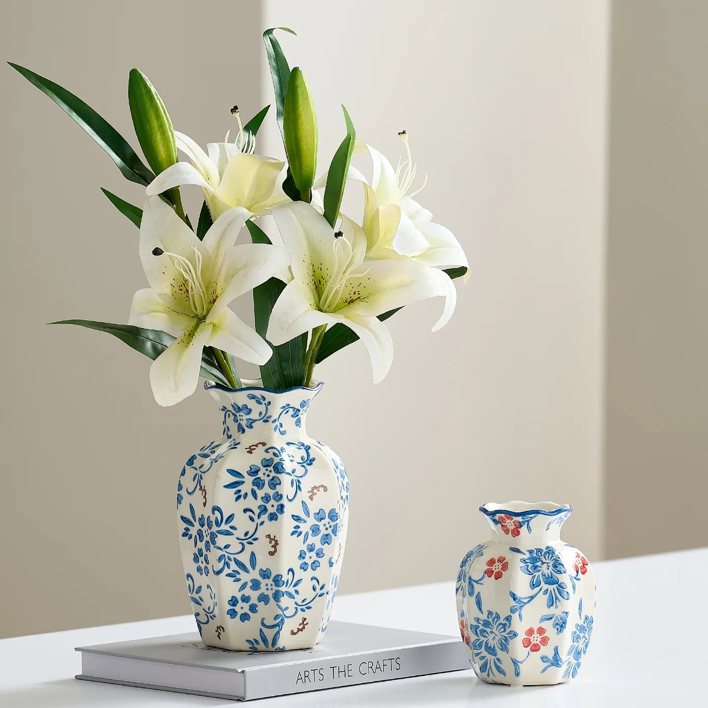 New Blue and White Porcelain Vase