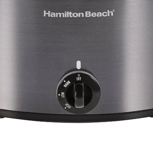 10 Quart Slow Cooker Large Capacity Ceramic Crockpot 3 Settings Dishwasher Safe Stay Cool Handles Perfect Gatherings