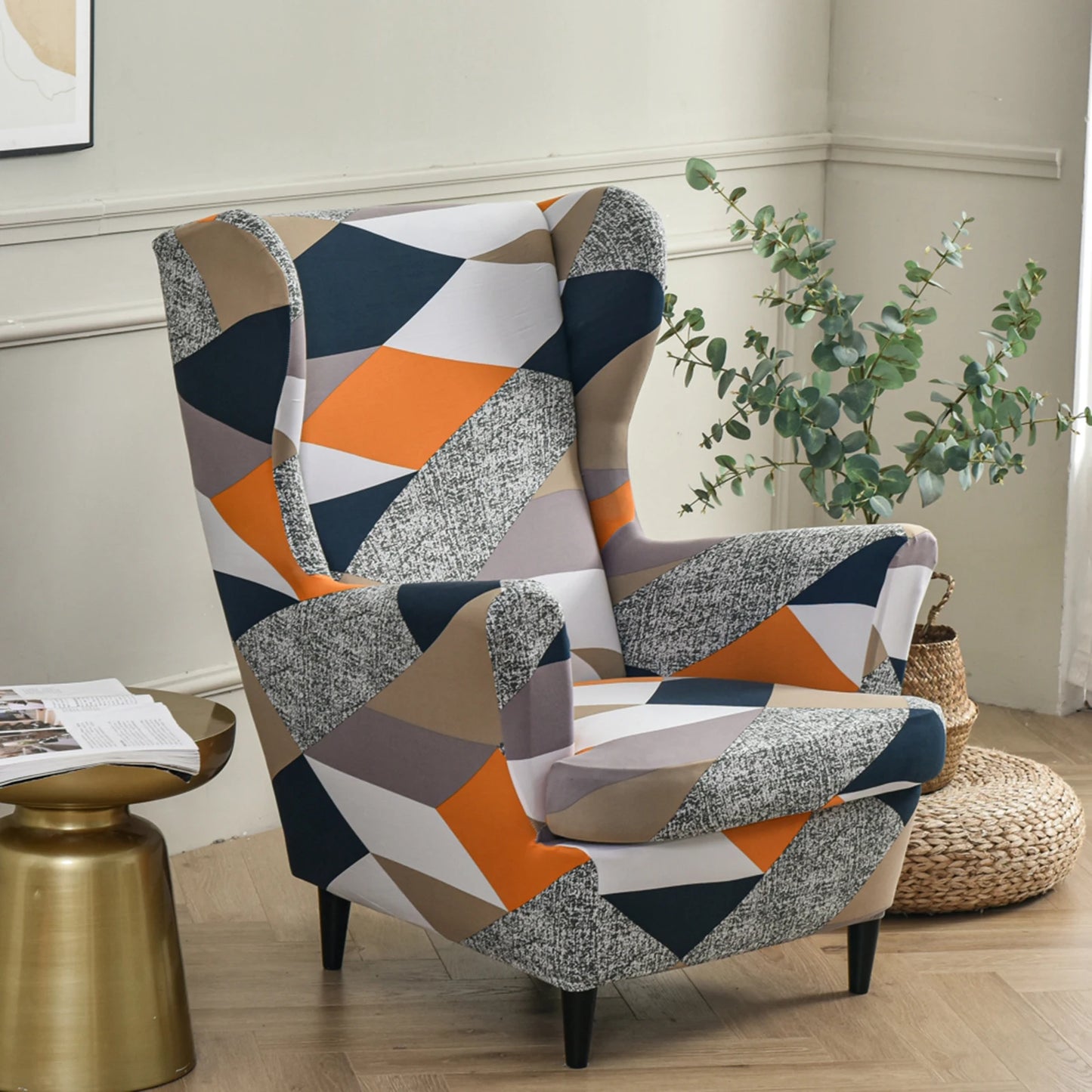 Wing Chair   Removable Slipcovers