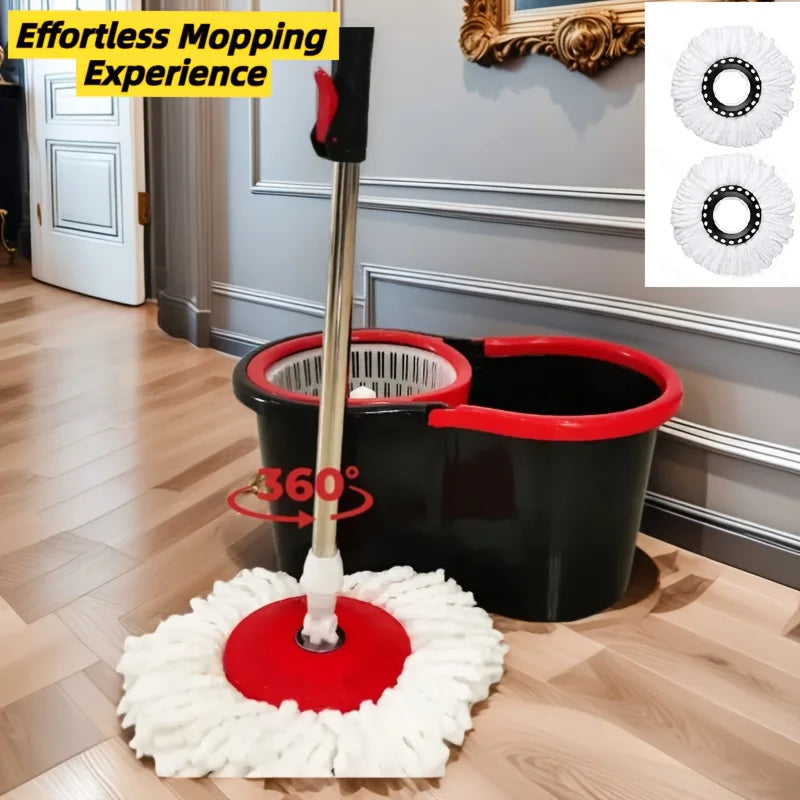 Mop and Bucket with Soap Dispenser