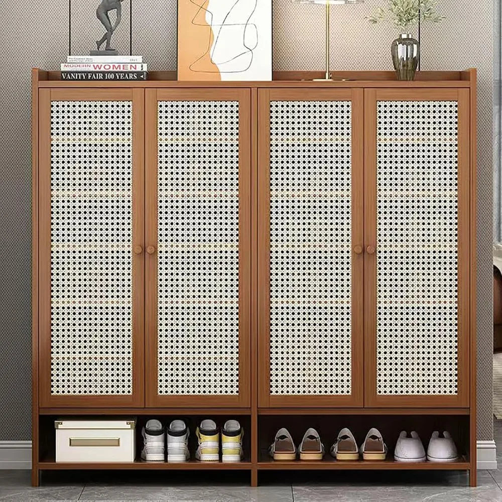 Bamboo Shoe Cabinet