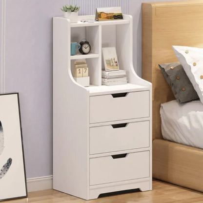 3-Drawer Storage Nightstand
