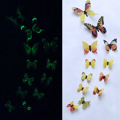 Butterfly  Magnetic  Decor  stars shine in the dark
