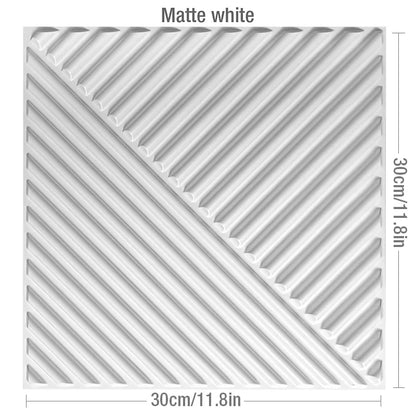 30cm Decorative 3D Wall Panel rose Diamond Design Non self-adhesive plastic tile 3D wall sticker living room Bathroom wall paper