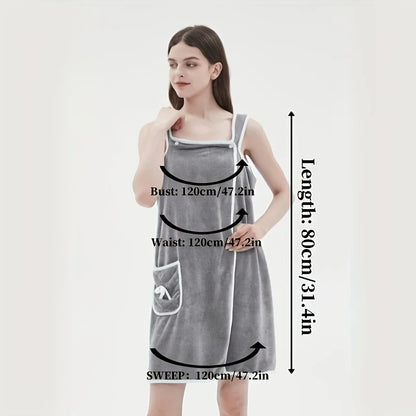 Wearable Quick Drying, Bath Towel