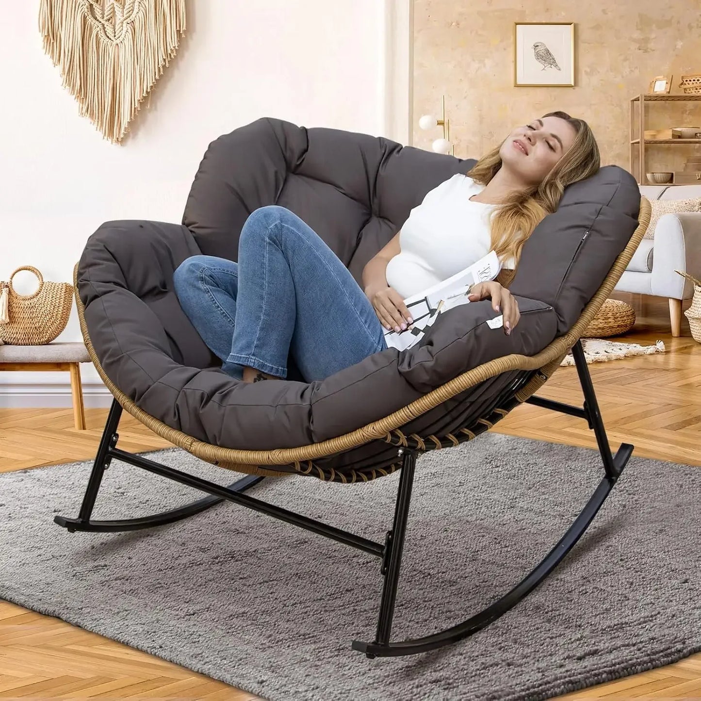 Indoor Outdoor  Rocking Chair