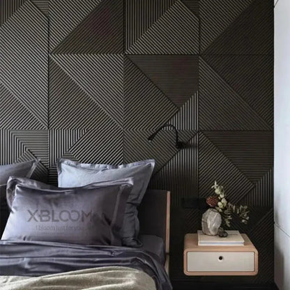 30cm Decorative 3D Wall Panel rose Diamond Design Non self-adhesive plastic tile 3D wall sticker living room Bathroom wall paper