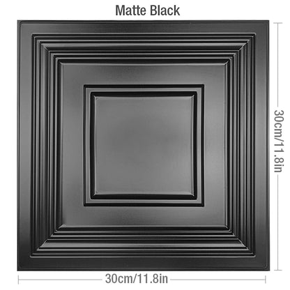 30cm Decorative 3D Wall Panel rose Diamond Design Non self-adhesive plastic tile 3D wall sticker living room Bathroom wall paper