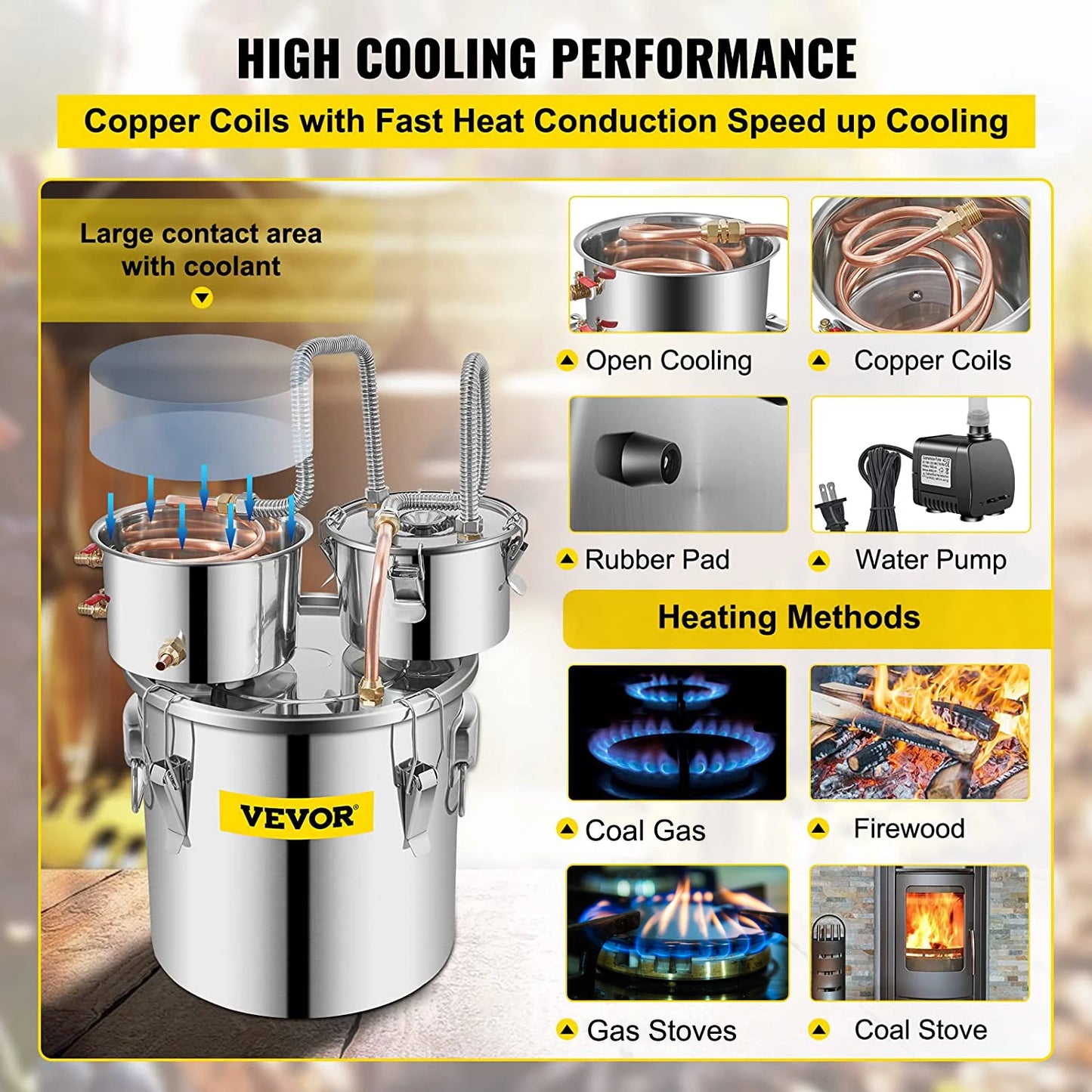 Alcohol Brewing Distiller