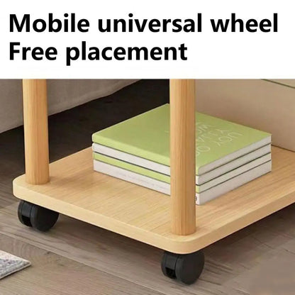 1Pc 360 Degree Swivel Small Coffee Table,