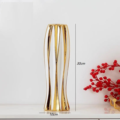 Gold Luxury Ceramic vase
