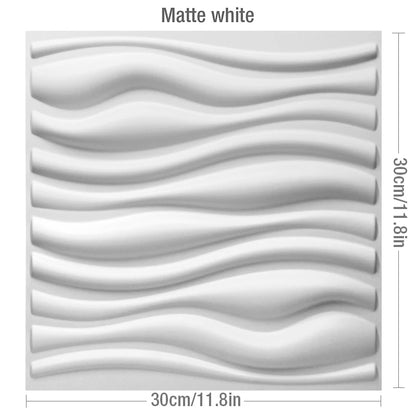 30cm Decorative 3D Wall Panel rose Diamond Design Non self-adhesive plastic tile 3D wall sticker living room Bathroom wall paper