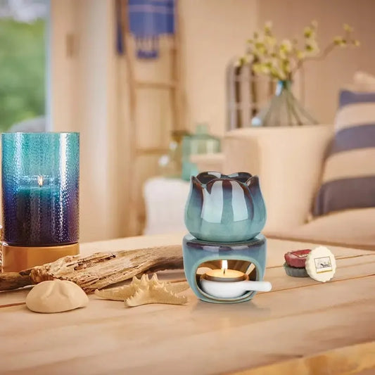Tulip shaped Wax  Warmer Set