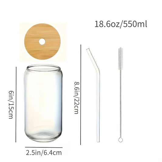 Drinking Glasses with Lids