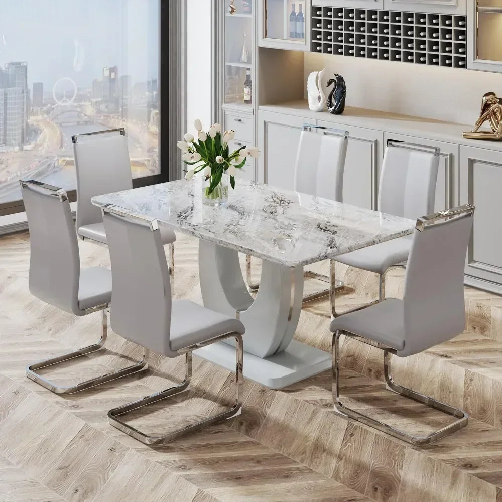 Dining Table Set for 6