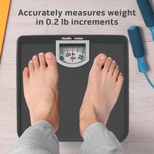 Bathroom Scale  Easy Read  Non-Skid Feet
