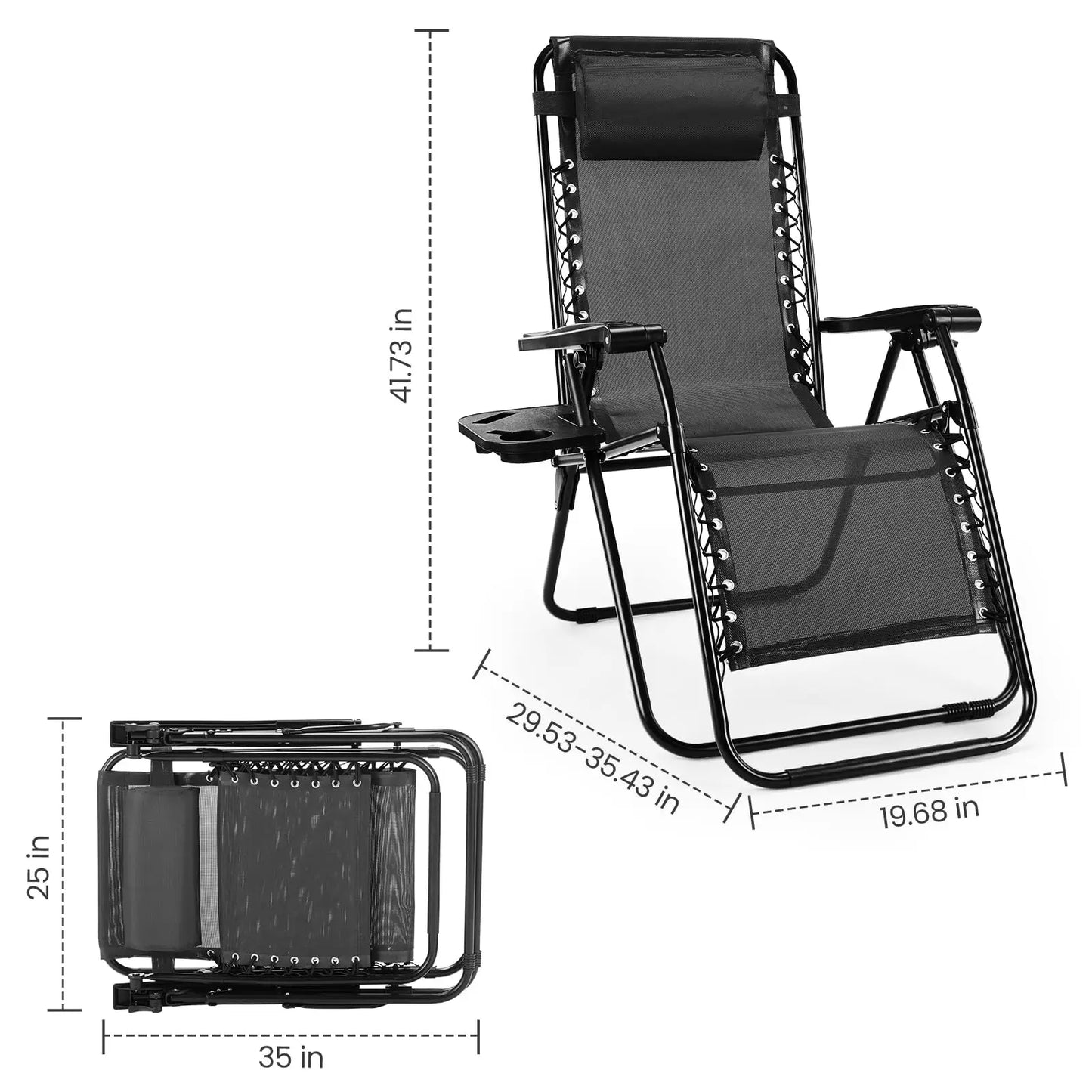 Zero Gravity Set of 2 chairs