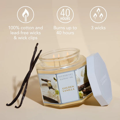 Golden Vanilla Candle