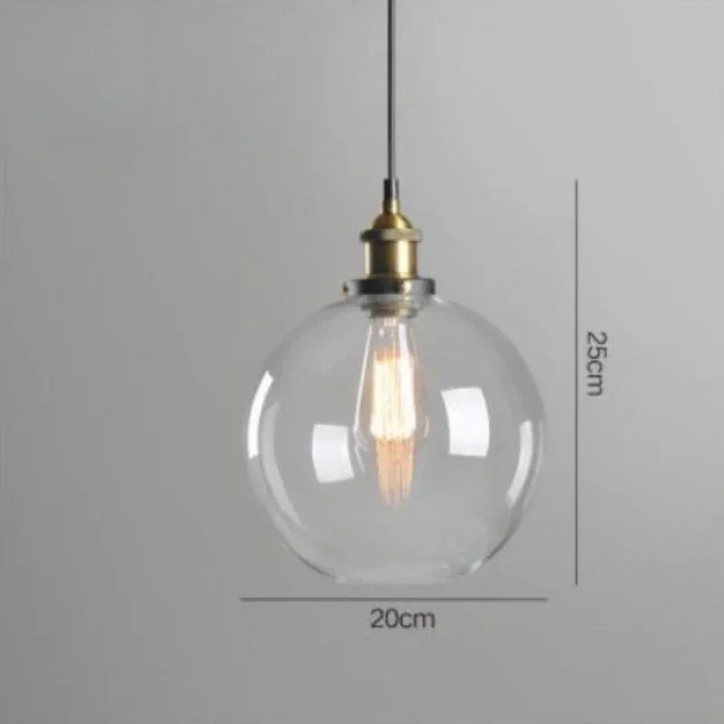Nordic Loft Bedroom Pendant Lamp