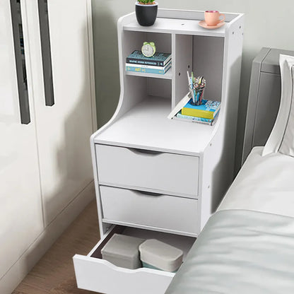 3-Drawer Storage Nightstand