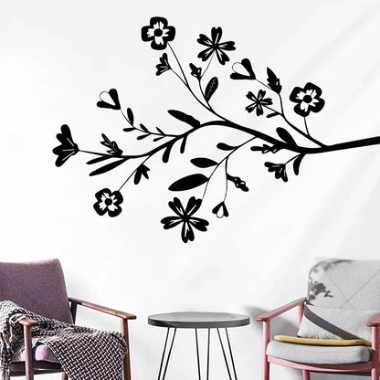 Plum Peach Blossom Wall Stickers