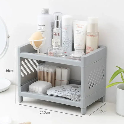 Desktop Double Layer Storage Rack