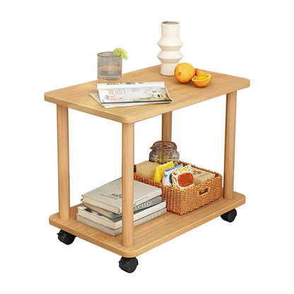 1Pc 360 Degree Swivel Small Coffee Table,
