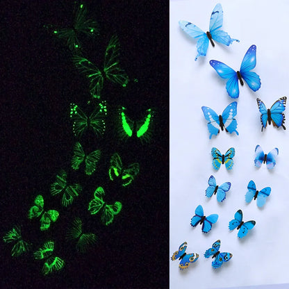 Butterfly  Magnetic  Decor  stars shine in the dark