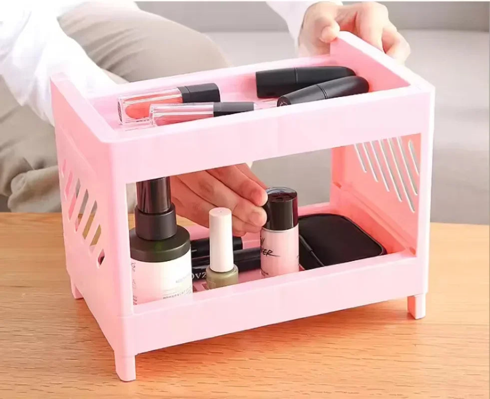 Desktop Double Layer Storage Rack