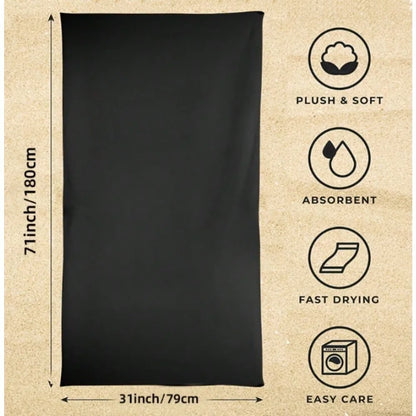 1pc tropical sunset  thick soft beach  towel