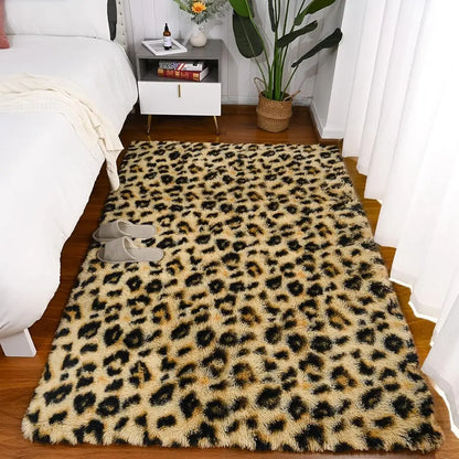 Leopard/ Cheetah Print Area Rug