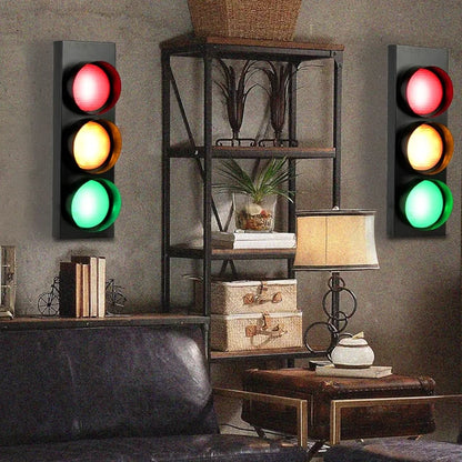 Traffic Light Wall Lamp