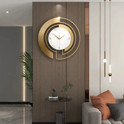 Wall Clock Living Room Light