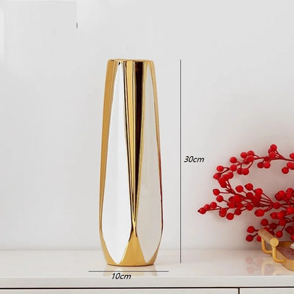 Gold Luxury Ceramic vase