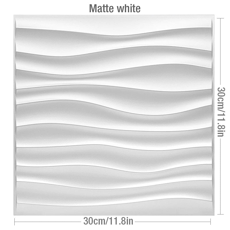30cm Decorative 3D Wall Panel rose Diamond Design Non self-adhesive plastic tile 3D wall sticker living room Bathroom wall paper