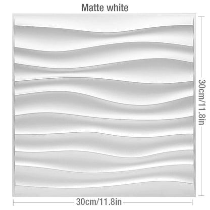 30cm Decorative 3D Wall Panel rose Diamond Design Non self-adhesive plastic tile 3D wall sticker living room Bathroom wall paper