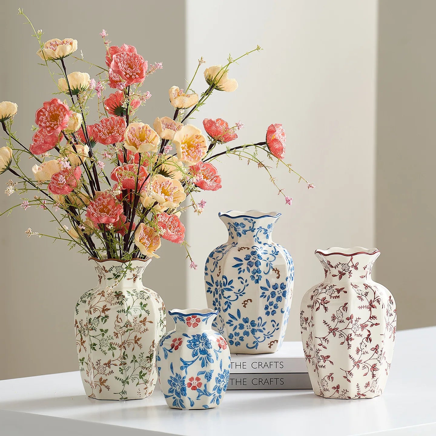 New Blue and White Porcelain Vase