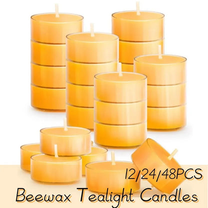 Beeswax Tealight Candles