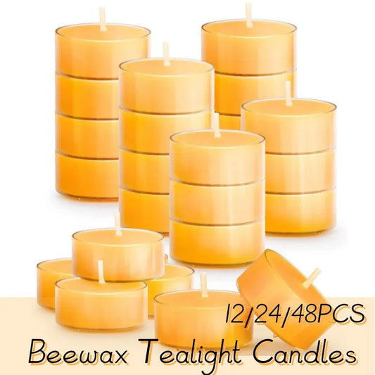 Beeswax Tealight Candles
