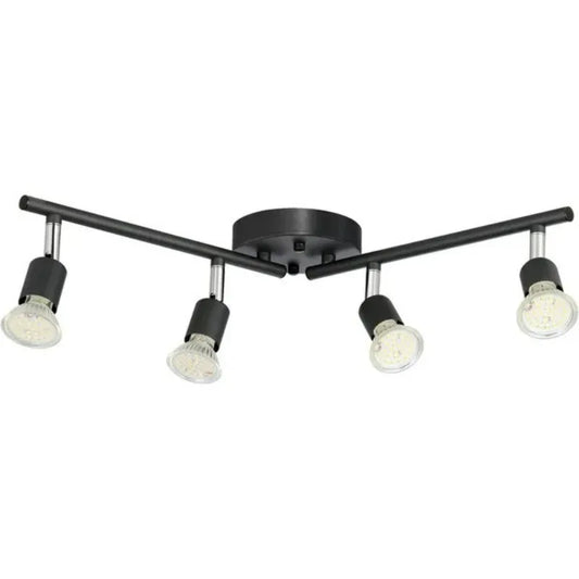 4-Light LED Track Lighting Kit