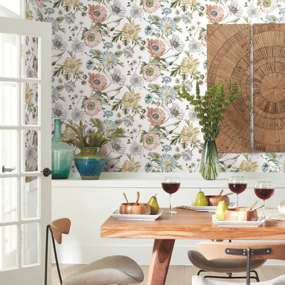 Vintage Floral Wallpaper