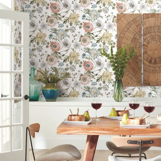 Vintage Floral Wallpaper